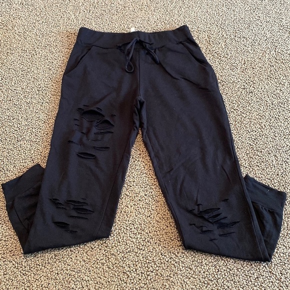 Distressed Joggers - Picture 1 of 7
